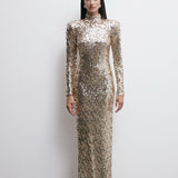 CATROUX DRESS IN HOT SANDS