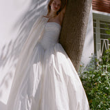 BRITT CAPE IN PEARL DROP