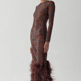 BYBLOS MAXI DRESS IN NOMAD