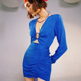 CHER IN MOROCCAN BLUE