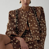 LOULOU JACKET IN BAMBI