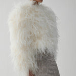 ZIZI TOP IN WHITE MUSTANG