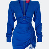 CHER IN MOROCCAN BLUE