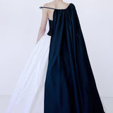 BRITT CAPE IN BLACK OYSTER