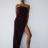 COLUMN MAXI DRESS IN ARCHIEVE