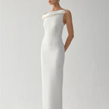 FUJI MAXI BOW DRESS IN PALAIS DE TOKYO