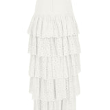 EVA SKIRT IN MOONRISE WHITE