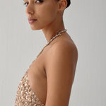 SILT MAXI DRESS IN GLITERATTI