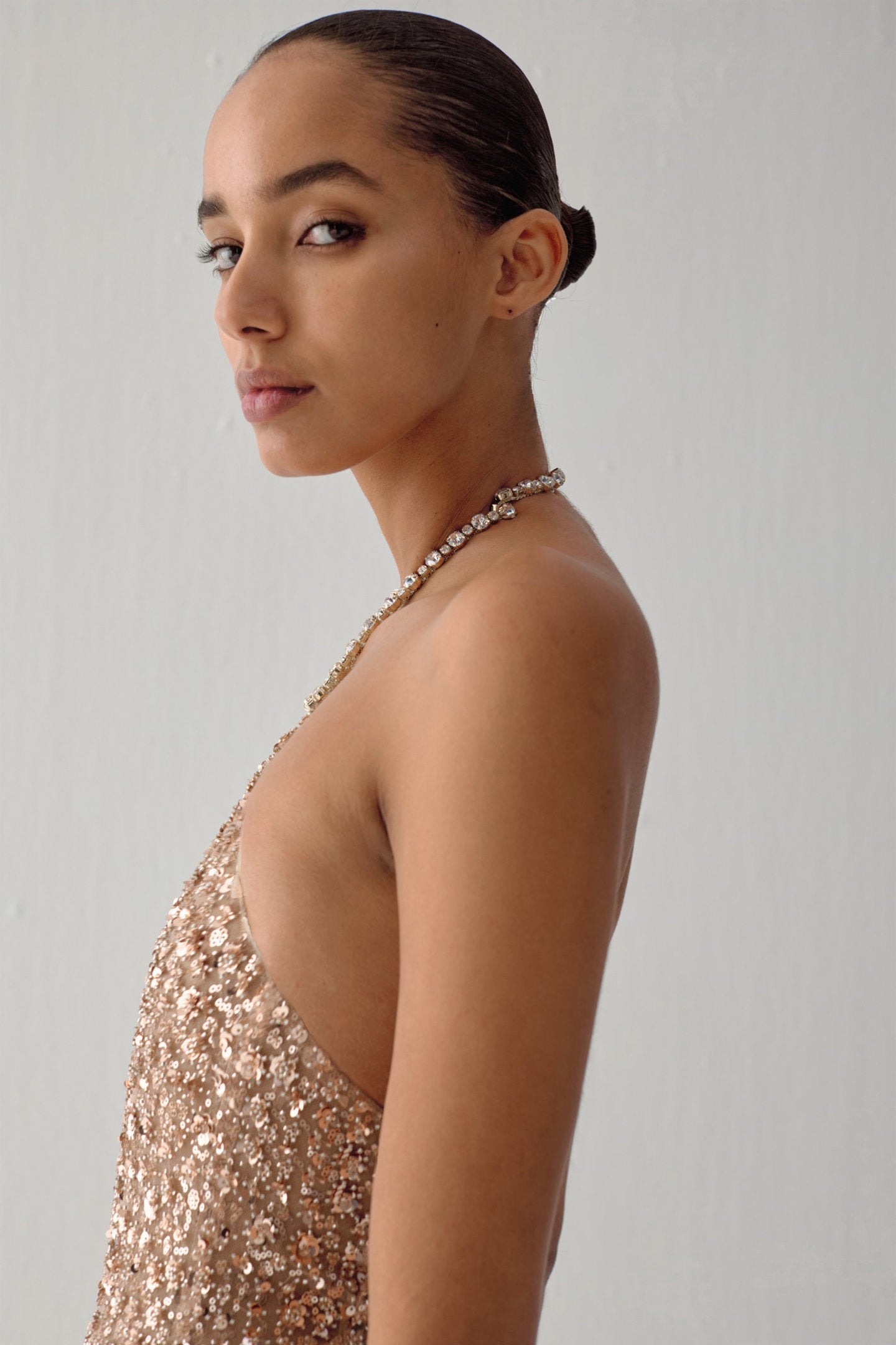 SILT MAXI DRESS IN GLITERATTI