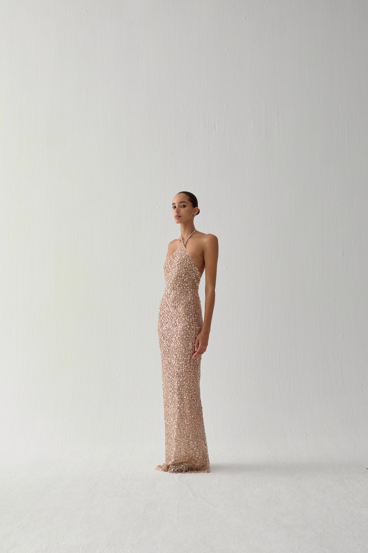 SILT MAXI DRESS IN GLITERATTI