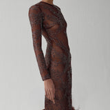 BYBLOS MAXI DRESS IN NOMAD