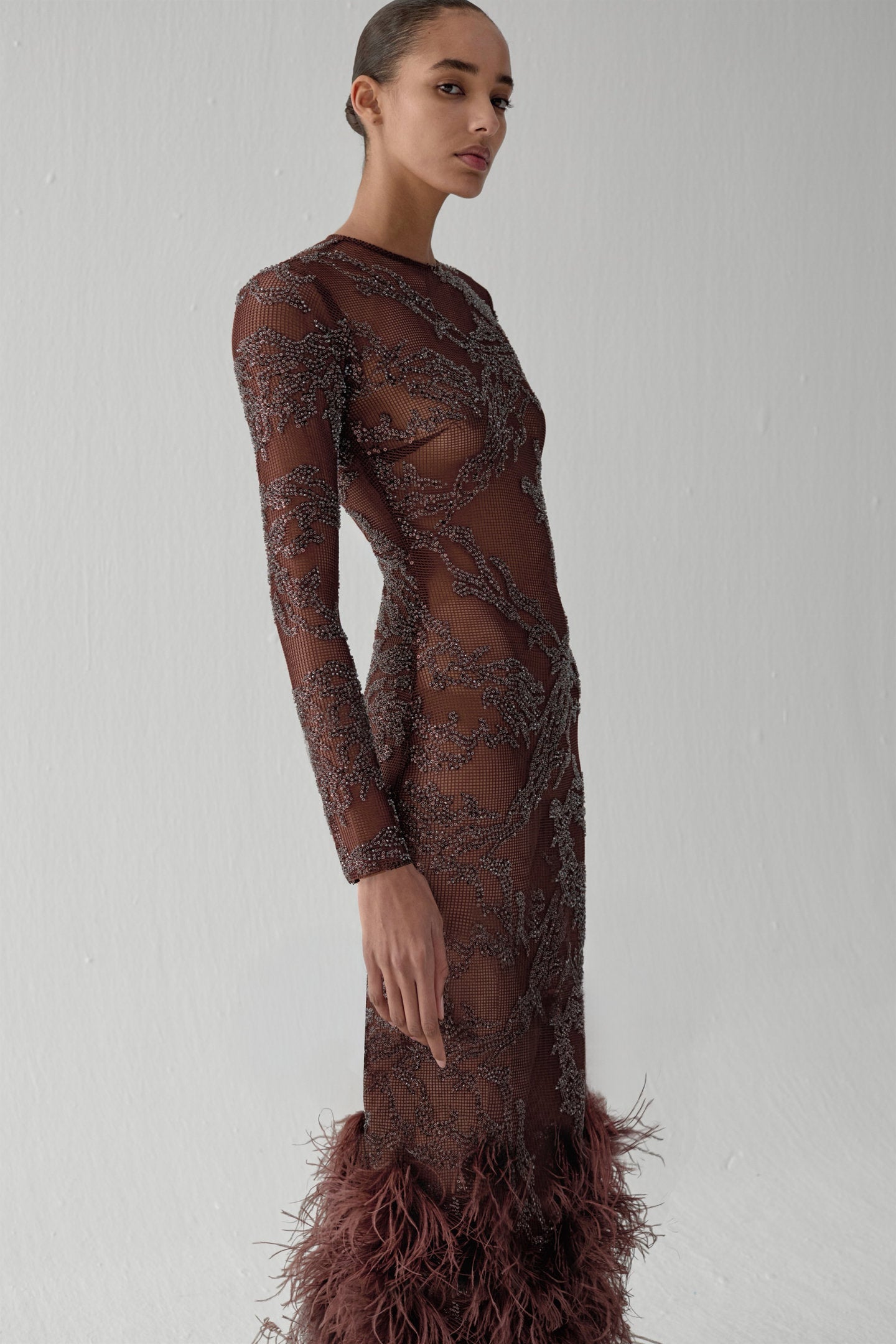 BYBLOS MAXI DRESS IN NOMAD