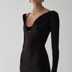 CEYLAN MAXI DRESS IN DARK SIDE