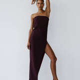 COLUMN MAXI DRESS IN ARCHIEVE