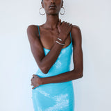 ISIS IN ELECTRIC TURQUOISE