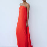 COAST MAXI CAPE DRESS IN LAVA