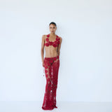 DEMETER SKIRT IN CARMIN