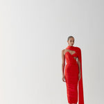 ETNA MIDI DRESS IN AMBERICA