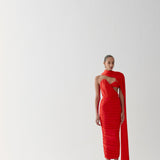 ETNA MIDI DRESS IN AMBERICA
