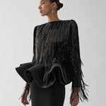 COLUMN SKIRT IN CHEZ CASTEL