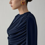 ZADA SKIRT IN HAN BLUE