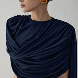 ZADA SKIRT IN HAN BLUE