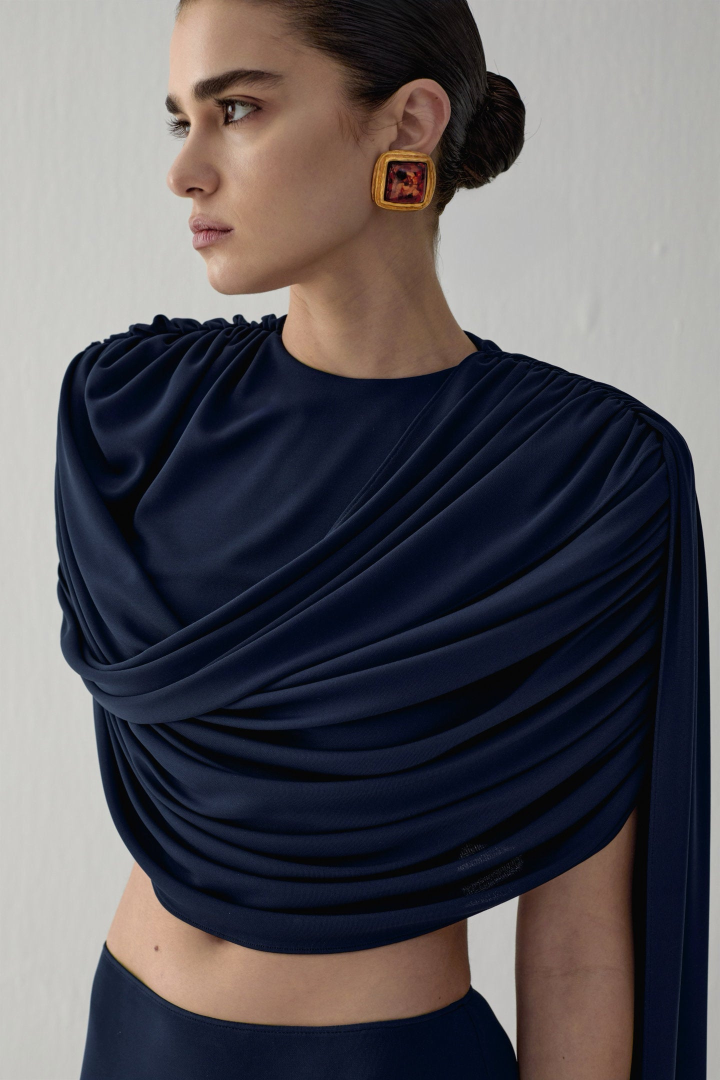 ZADA SKIRT IN HAN BLUE
