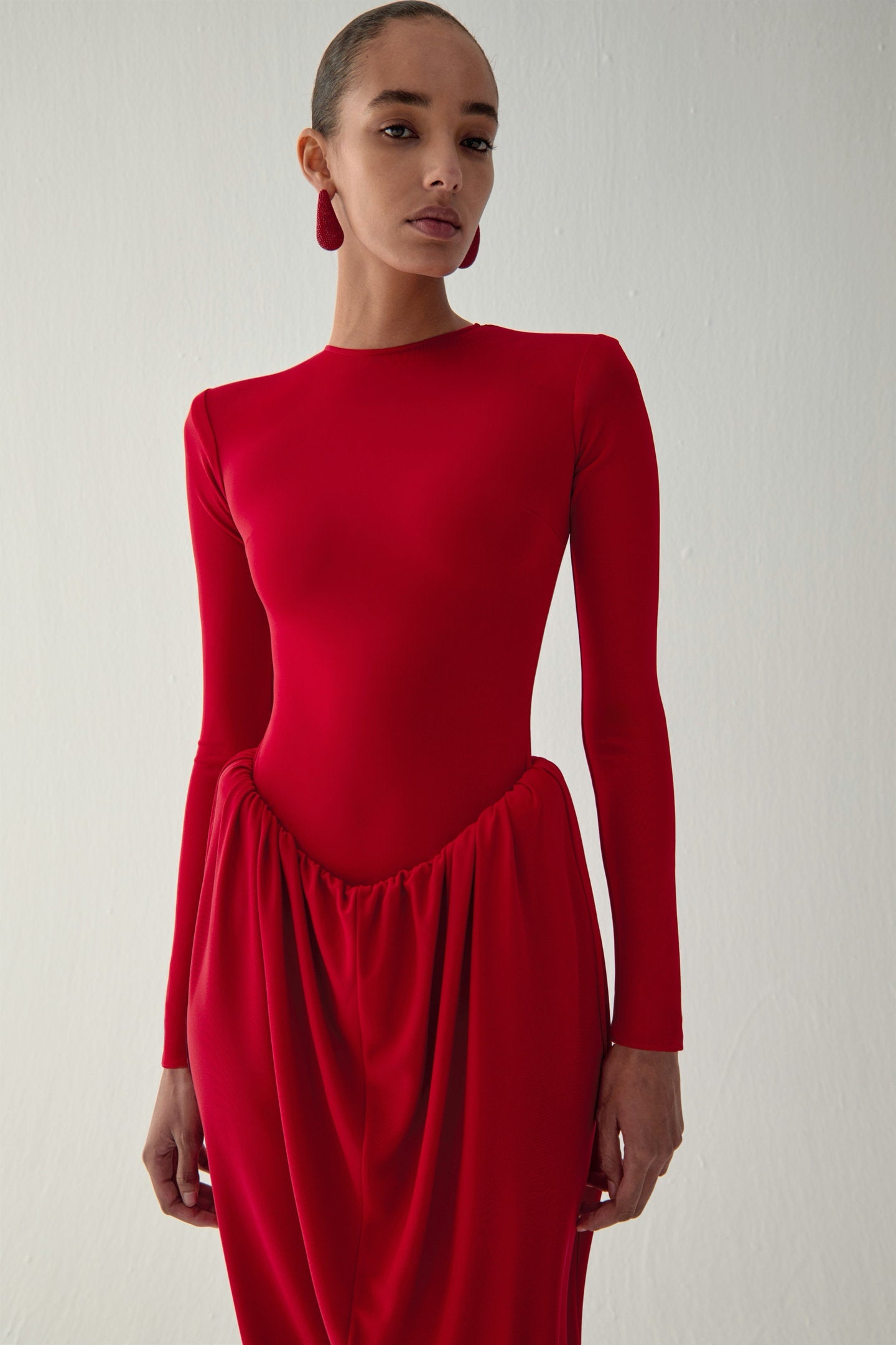 CAMINO MIDI DRESS IN CORAZON