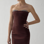 NOÉLIE STRAPLESS MAXI IN RIMTH