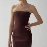 NOÉLIE STRAPLESS MAXI IN RIMTH