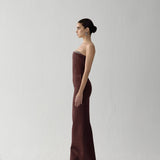 NOÉLIE STRAPLESS MAXI IN RIMTH