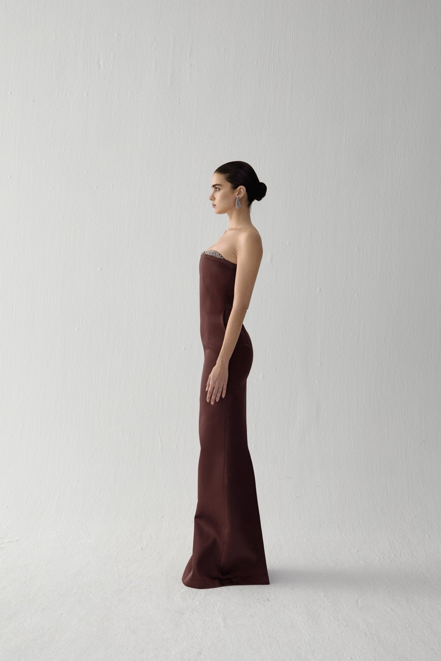 NOÉLIE STRAPLESS MAXI IN RIMTH