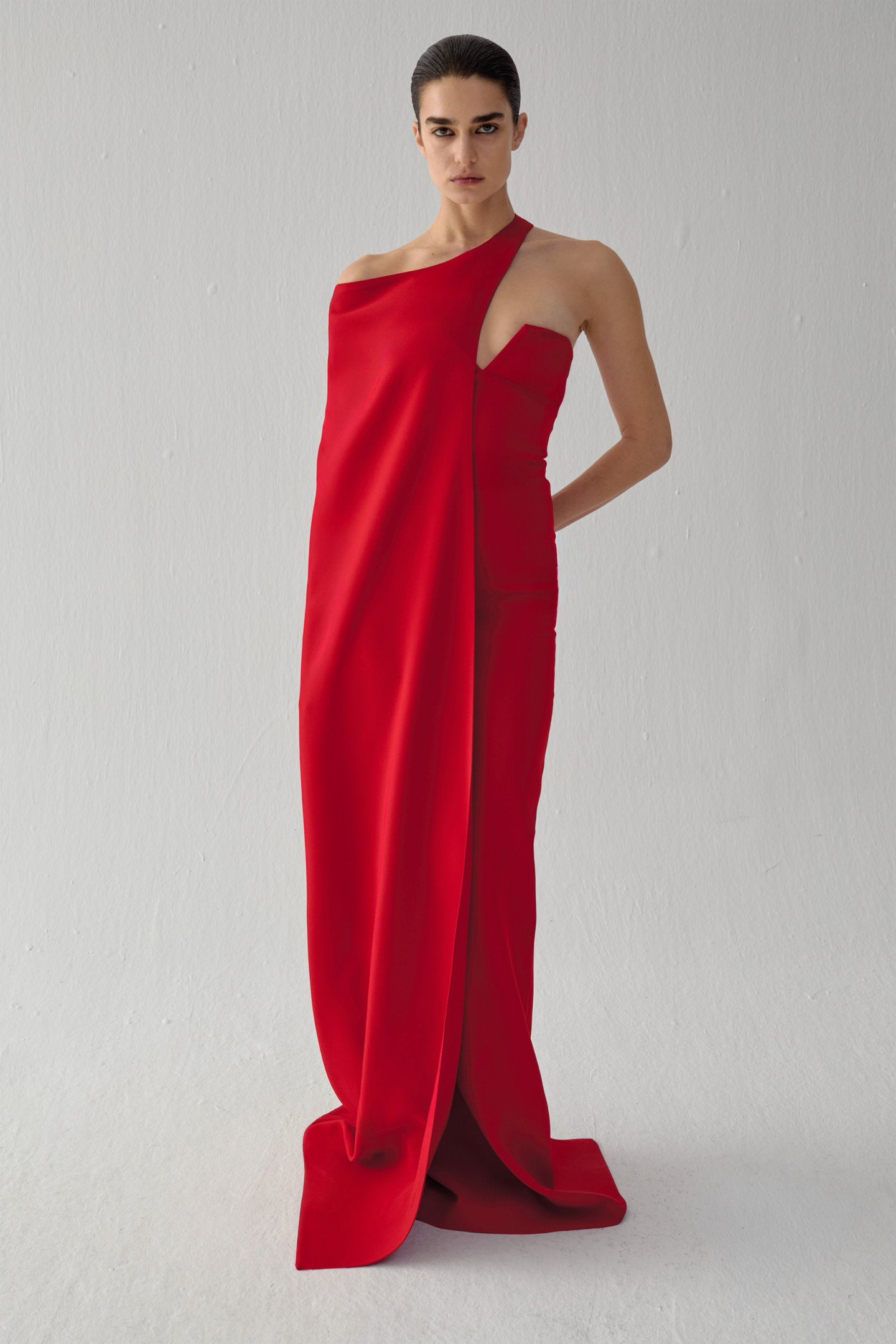 ECLIPTICA DRESS IN PEDRO RED