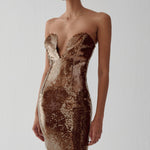 PULSE MIDI DRESS IN AFTER