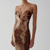 PULSE MIDI DRESS IN AFTER