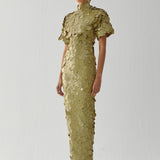 SERPENT MAXI DRESS IN ACID