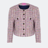 LOULOU JACKET IN PINK SAKURA