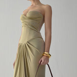 UNTITLED MAXI DRESS IN RIVIERA