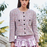 LOULOU JACKET IN PINK SAKURA