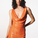 LYDIA IN ORANGE SAPPHIRE